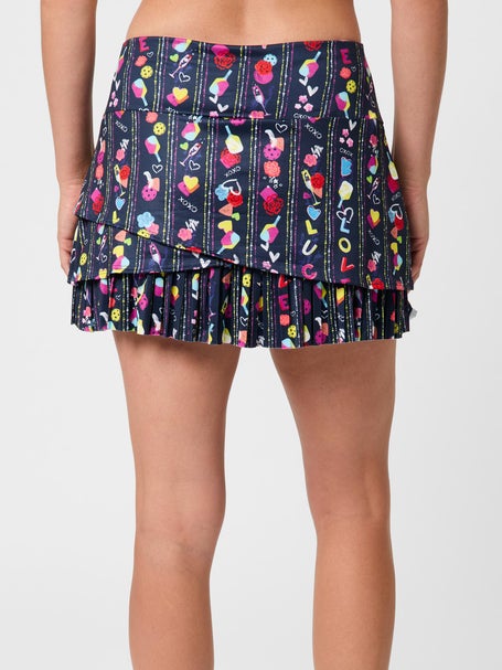 Lucky In Love Womens Love You Pickleball Skirt