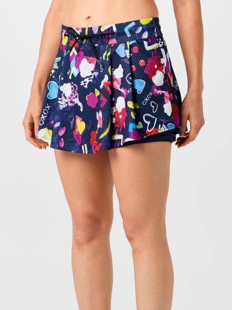 Lucky In Love Womens High Waist Love You Skirt