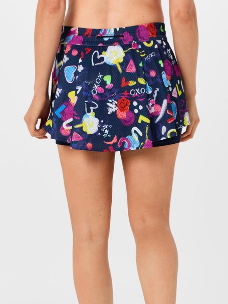 Lucky In Love Womens High Waist Love You Skirt