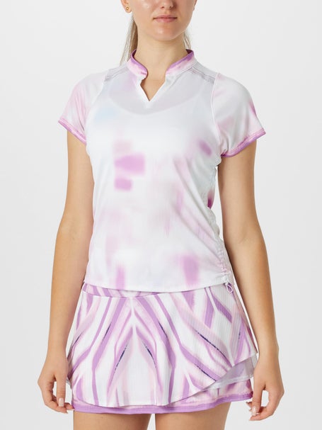 Lucky In Love Womens Mystic Petal Haze Top