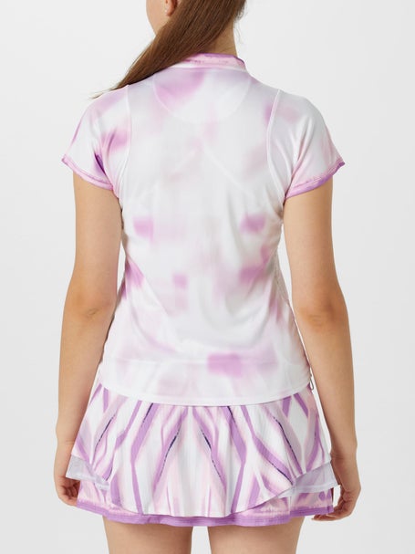 Lucky In Love Womens Mystic Petal Haze Top