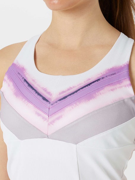 Lucky In Love Womens Mystic Petal Racerback Tank