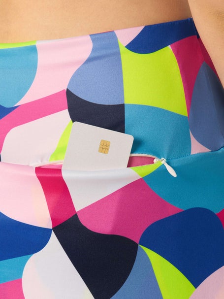 Lucky In Love Womens Pickleball Groove Long Skirt