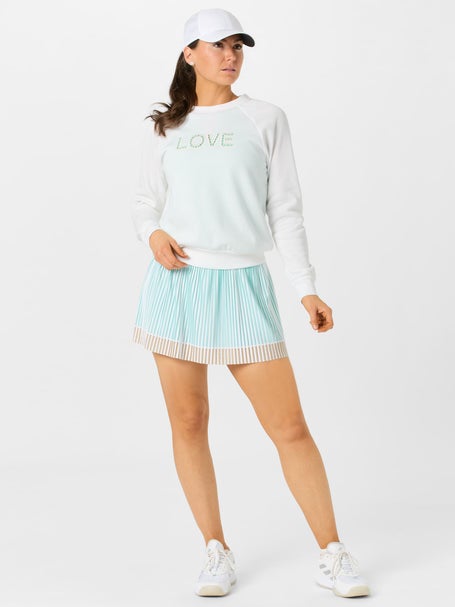 Lucky in Love Womens Riviera Breeze Love Pullover