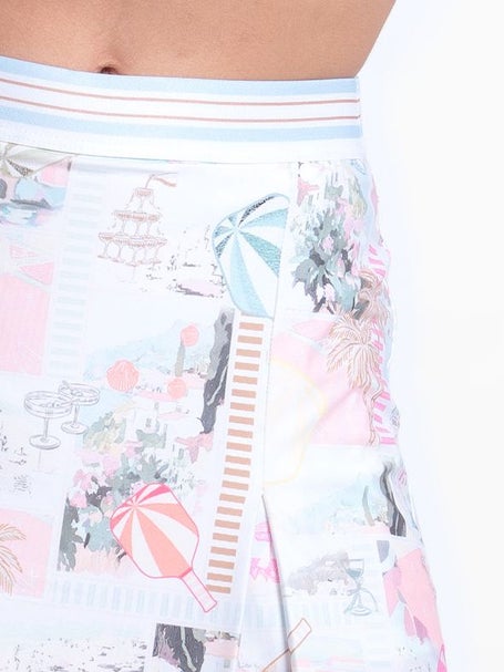 Lucky in Love Womens Riviera Club Pickleball Skirt