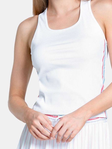 Lucky In Love Womens Revival Rib Tank