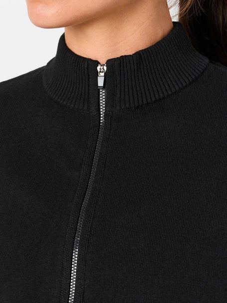 Lucky In Love Womens Rally Mock Cardigan