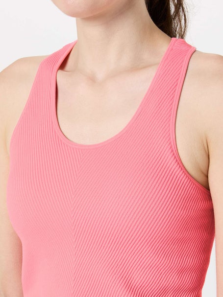 Lucky In Love Womens Retro Seamless Scoop Neck Tank