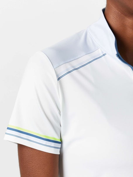 Lucky In Love Womens Steel Going Strong Ace Polo