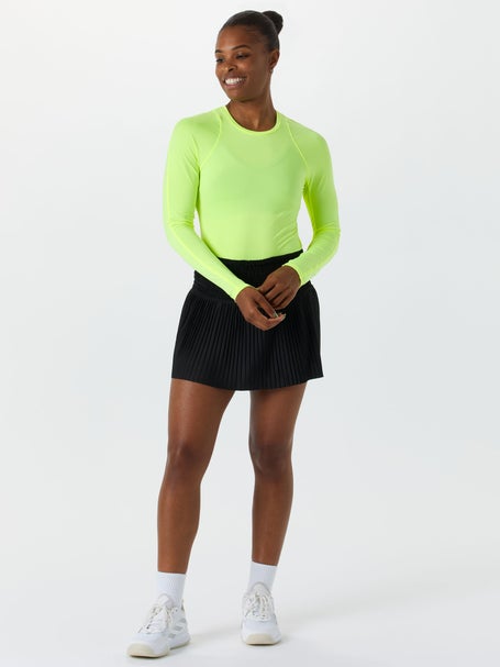 Lucky In Love Womens L-UV Breeze Long Sleeve - Lemon