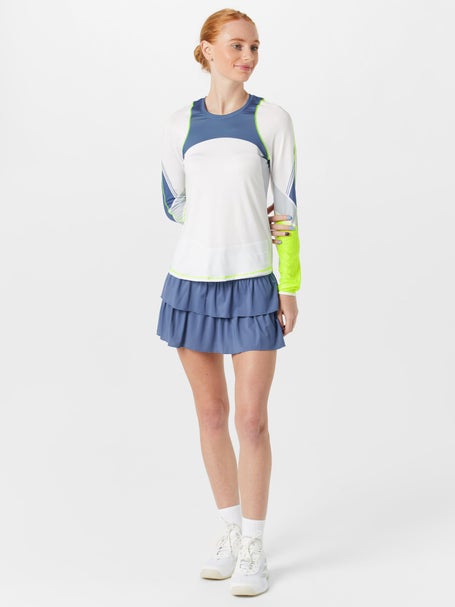 Lucky In Love Womens Steel Cut Long Sleeve