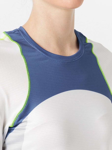 Lucky In Love Womens Steel Cut Long Sleeve