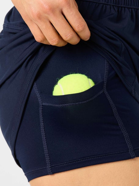 Lucky in Love Womens Power Play Short - Navy