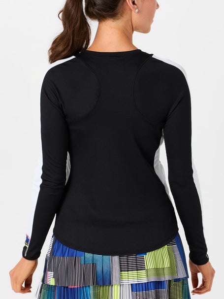 Lucky In Love Womens Stripe It Up Long Sleeve