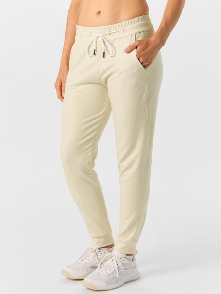 Lucky In Love Womens Shimmer Renew Heather Jogger