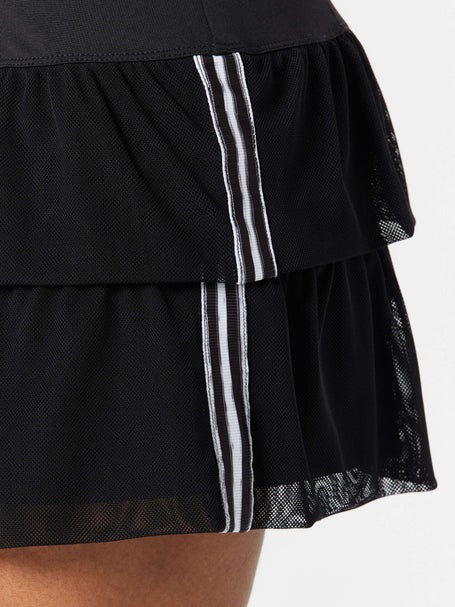 Lucky in Love Womens Sublime Stripe Mesh Skirt