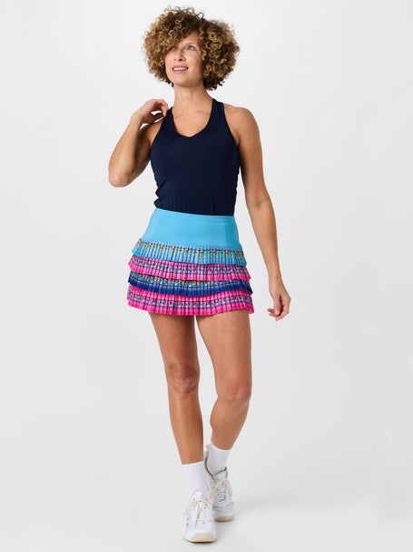 Lucky in Love Womens Tiny Garden Pleat Skirt