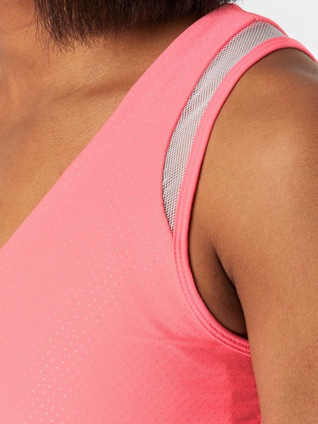 Lucky In Love Womens Sunset Spin Shimmer V-Neck Tank