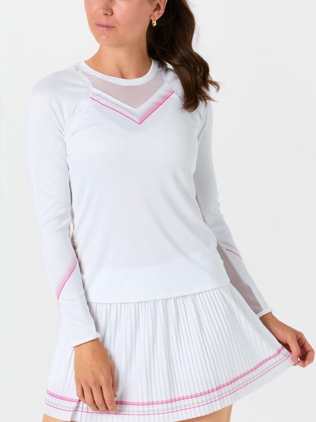 Lucky in Love Womens Weave It To Me Long Sleeve