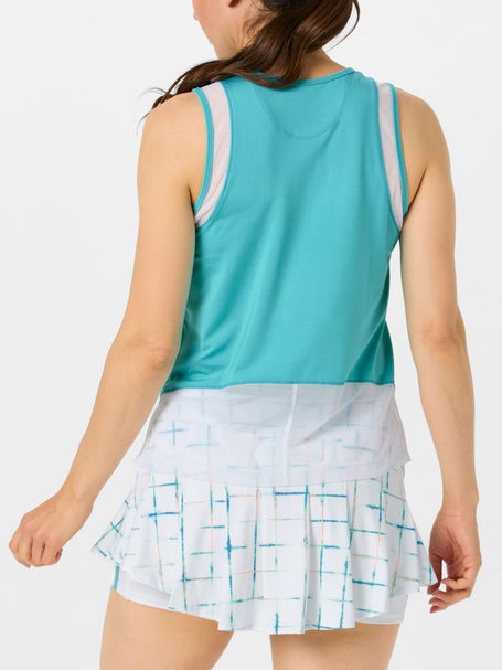 Lucky in Love Womens Waves Level Up Tank