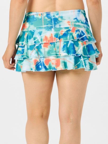 Lucky in Love Womens Waves Oasis Skirt
