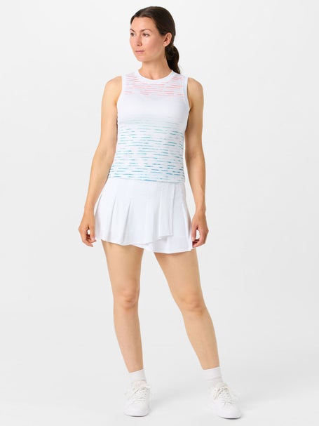 Lucky in Love Womens Waves Rising Tides Muscle Tank