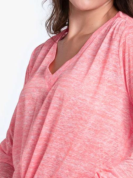 Lucky in Love Womens Waves Summer Haze Pullover