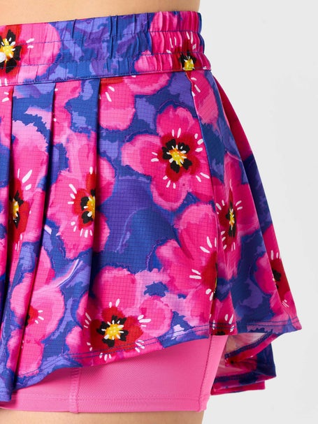 Lucky in Love Womens High Waist Super Bloom Skirt 