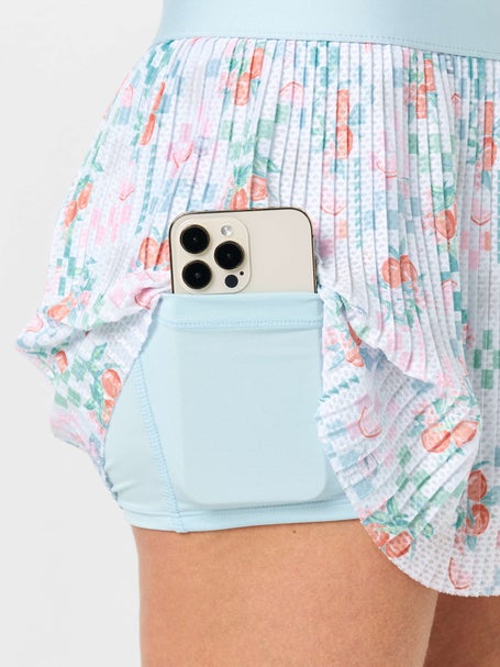 Lucky in Love Womens Zesty Pleat Skirt