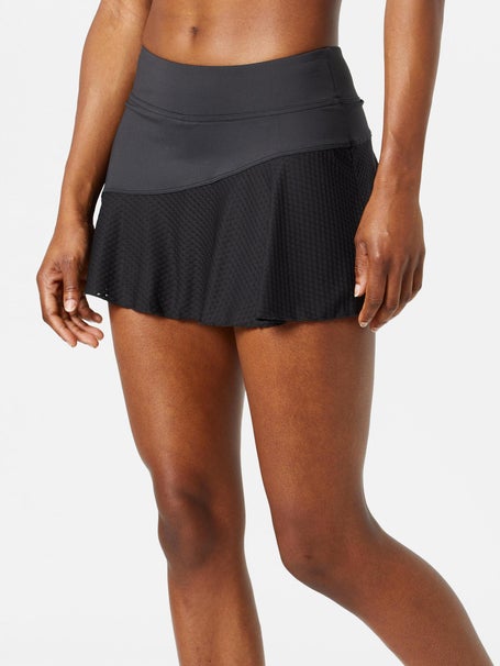 LIJA Womens Core Multi Panel Skirt - Black