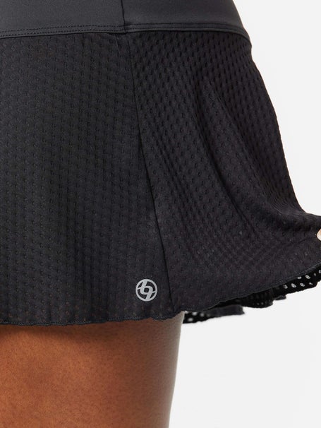 LIJA Womens Core Multi Panel Skirt - Black