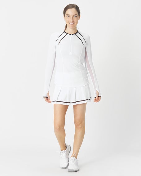 Lucky in Love Womens Micro Tuck Pleat Skirt