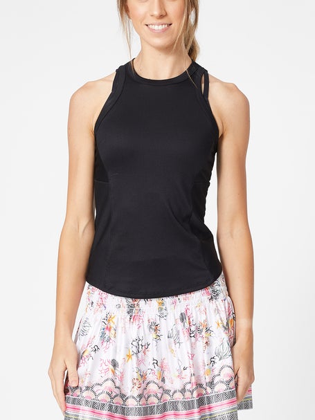 Lucky in Love Womens Core One Love Rib Tank - Black