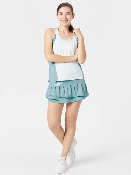 Lucky in Love Womens Find Me Love Long Pleat Skirt