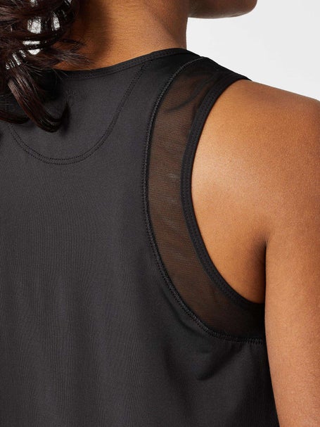 Lucky in Love Womens L-UV Chill Out Tank - Black