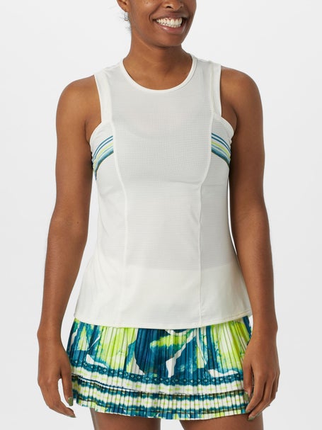 Lucky In Love Womens Caribbean Prime Tie Back Tank