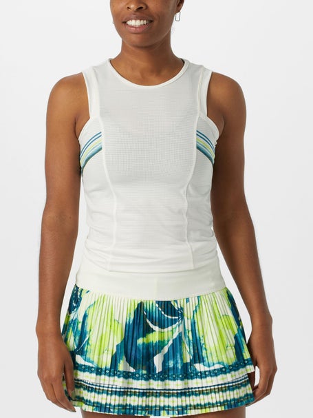 Lucky In Love Womens Caribbean Prime Tie Back Tank