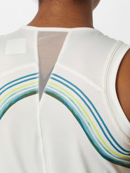 Lucky In Love Womens Caribbean Prime Tie Back Tank