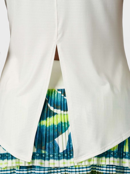 Lucky In Love Womens Caribbean Prime Tie Back Tank