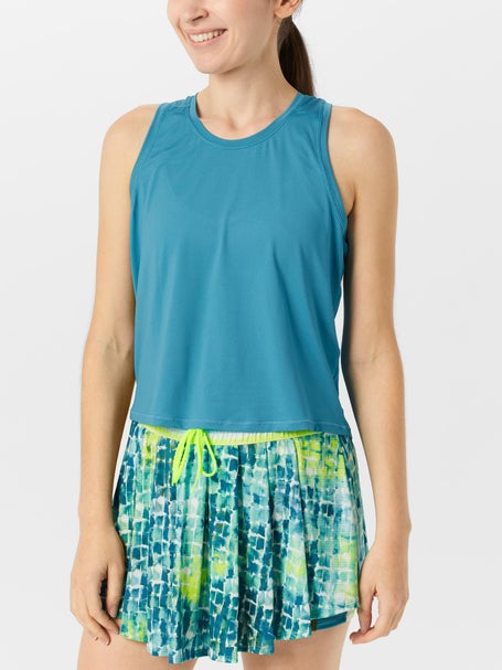 Lucky In Love Womens Caribbean Vibes Ace It Tank