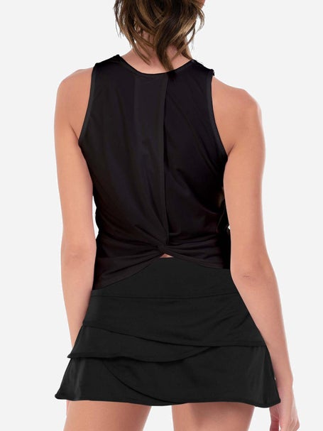 Lucky in Love Womens L-UV Freedom Tank - Black