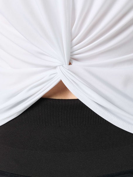 Lucky in Love Womens L-UV Freedom Tank - White