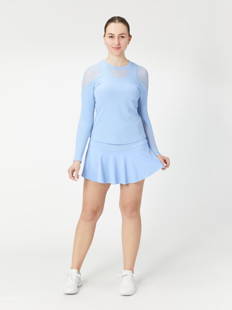 Lucky in Love Womens High Tech Flounce Skirt