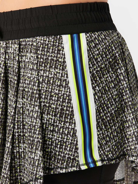 Lucky In Love Womens High Waist Boucle Skirt