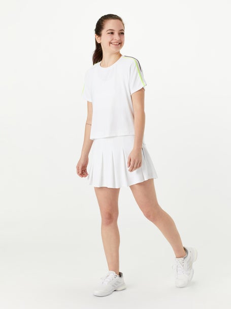 Lucky in Love Womens High Waist Pique Skirt