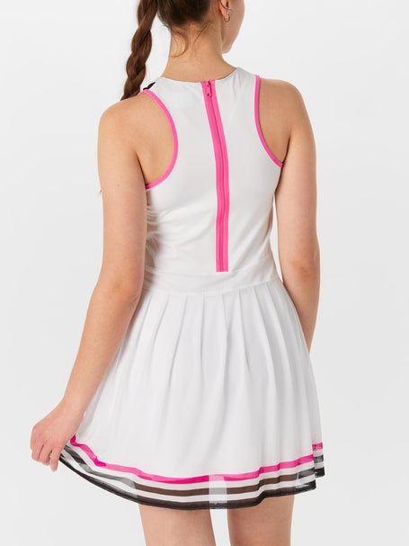 Lucky in Love Womens Kinetic Energy Dress - Wh/Black