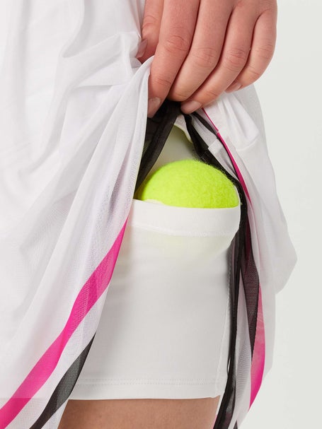 Lucky in Love Womens Kinetic Energy Dress - Wh/Black