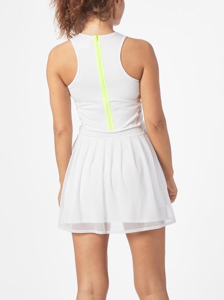 Lucky in Love Womens Next Level Dress - White