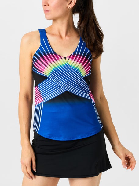 Lucky in Love Womens Neon Lights Tank
