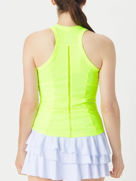 Lucky in Love Womens One Love Rib Tank - Yellow